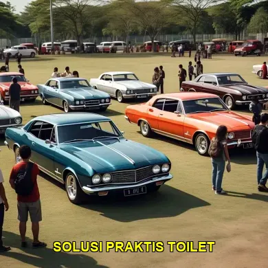 Nikmati Pameran Mobil Antik Tanpa Khawatir Toilet!
